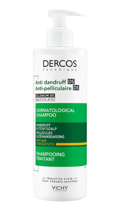 Vichy Dercos Shampoo Antiforfora DS Capelli Secchi 390 ml